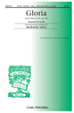 Gloria from Mass in D Major SATB choral sheet music cover